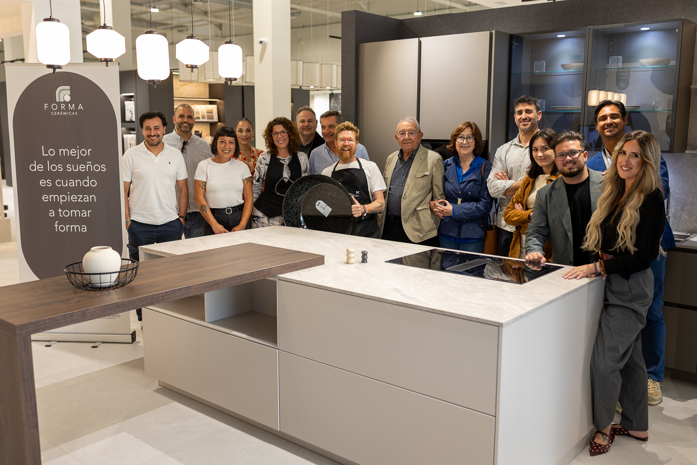 De la receta al diseño: Daniel del Toro protagoniza un showcooking exclusivo en Forma Cerámicas